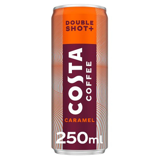 Costa Coffee Double Shot Plus Caramel 250ml
