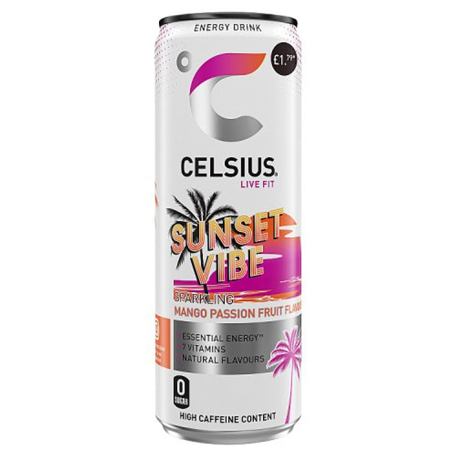 Celsius Energy Sunset Vibe 355ml £1.79