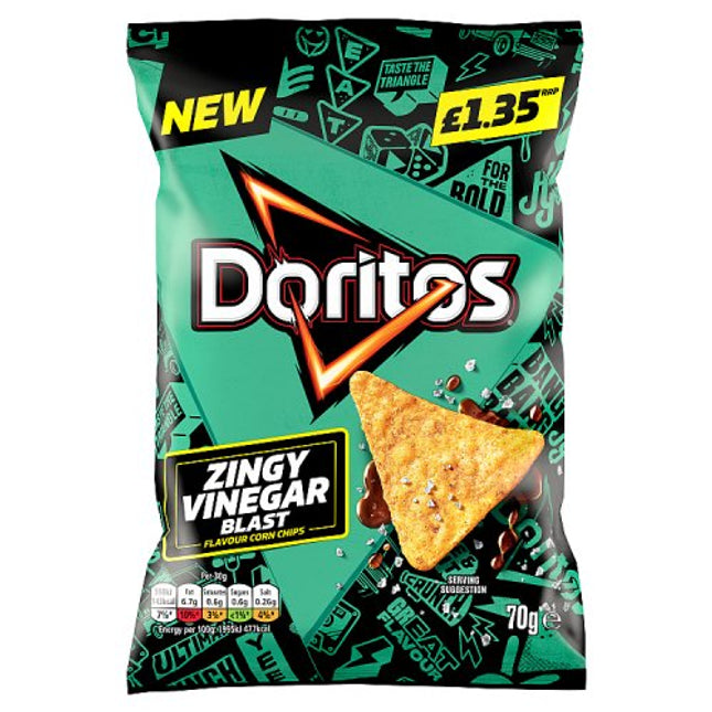 Doritos Salt & Vinegar 70g £1.35