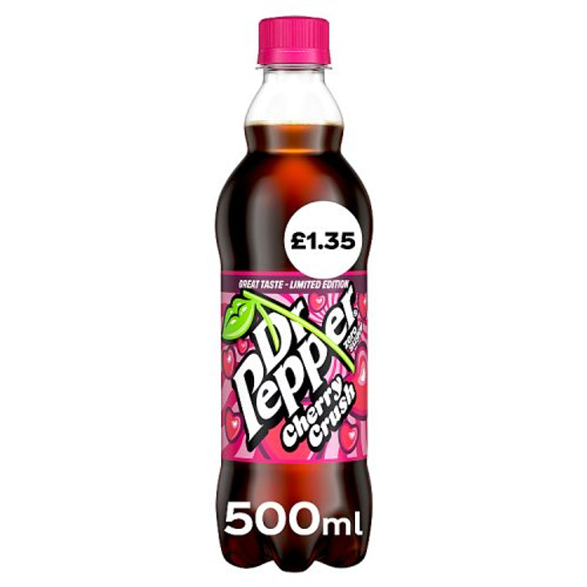 Dr Pepper Zero Cherry 500ml £1.35