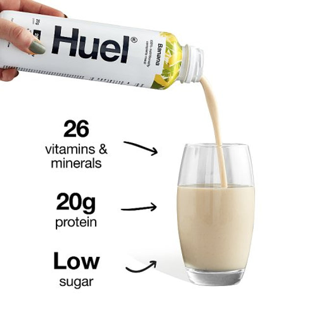 Huel Ready-to-Drink Banana Flavour Complete Meal 500ml