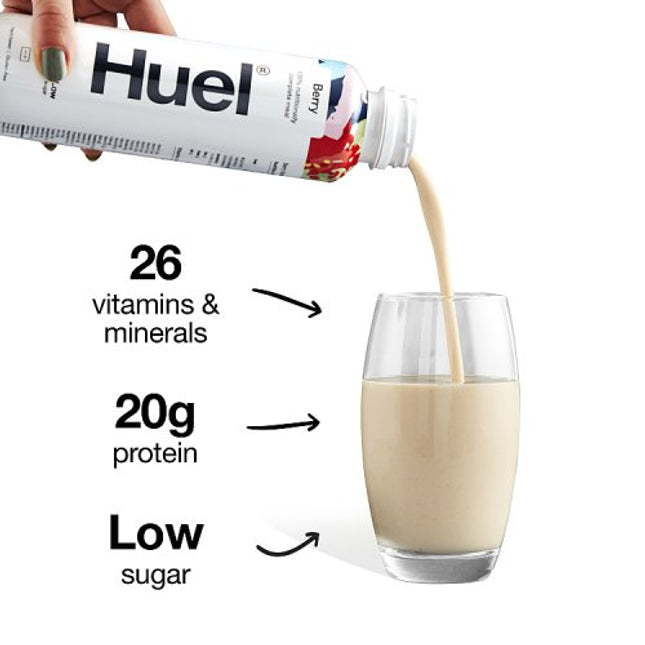 Huel Ready-to-Drink Berry Flavour Complete Meal 500ml