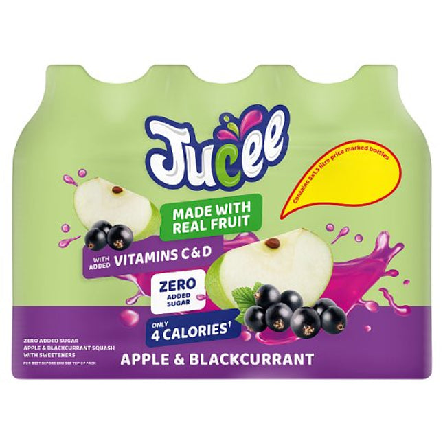 Jucee No Added Sugar Apple & Blackcurrant 1.5L £1.59