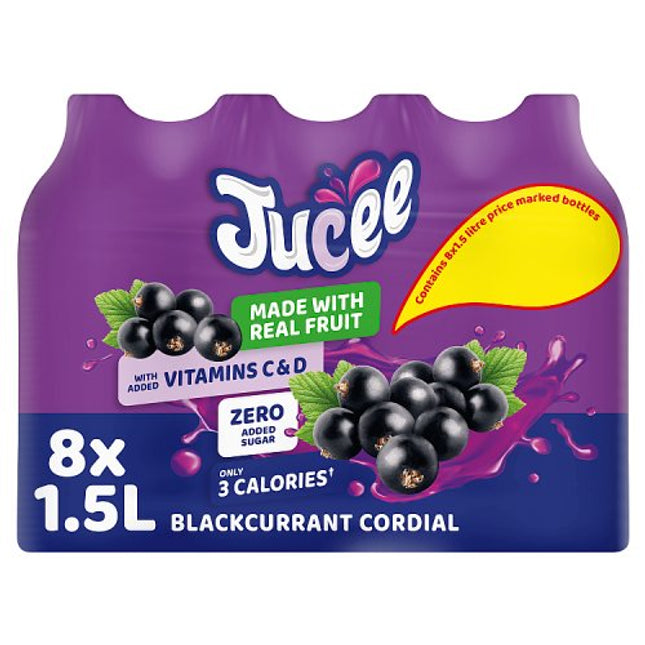 Jucee No Added Sugar Blackcurrant 1.5L £1.59