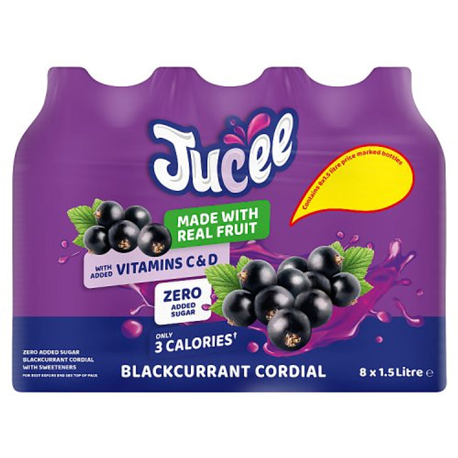 Jucee No Added Sugar Blackcurrant 1.5L £1.59