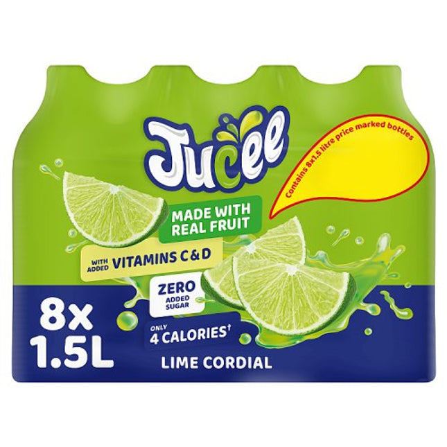 Jucee No Added Sugar Lime 1.5L £1.59