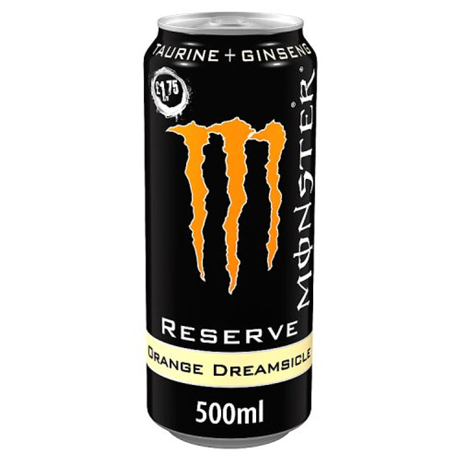 Monster Orange Dreamsicle 500ml £1.75