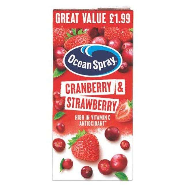 Ocean Spray Cranberry Strawberry £1.99 1L