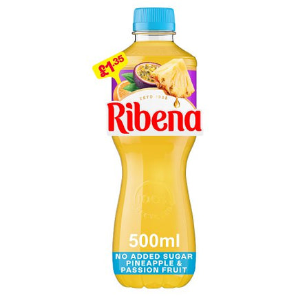 Ribena Pineapple & Passionfruit 500ml £1.35