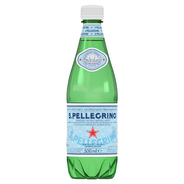San Pellegrino Sparkling Natural Mineral Water 500ml