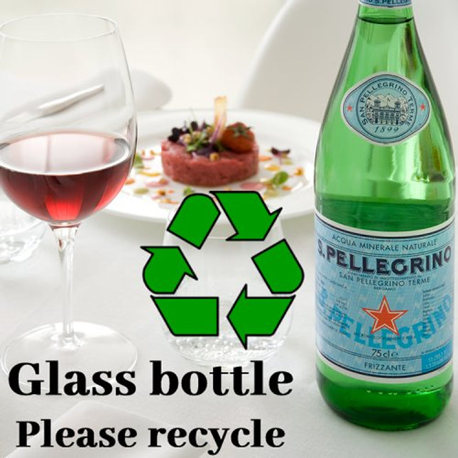 San Pellegrino Sparkling Water 12x1L Glass