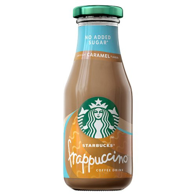 Starbucks Frappuccino Caramel No Sugar 250ml Glass