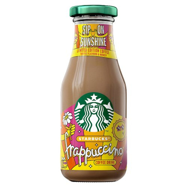 Starbucks Frappuccino Sip on Sunshine (Toffee Honeycomb) 250ml Glass