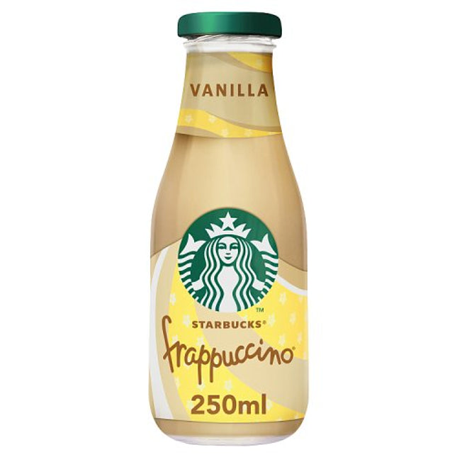 Starbucks Frappucino Vanilla Glass 250ml Glass