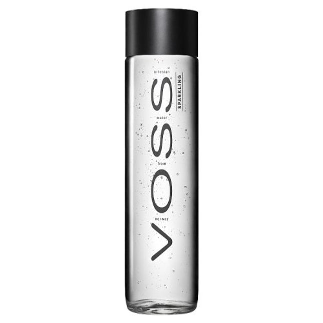 Voss Water Sparkling 375ml Glass