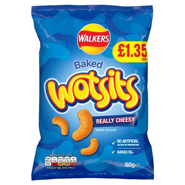 Walkers Wotsits Cheese 48g £1.35