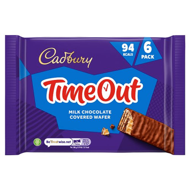 Cadbury Time Out 6 Pack 108g