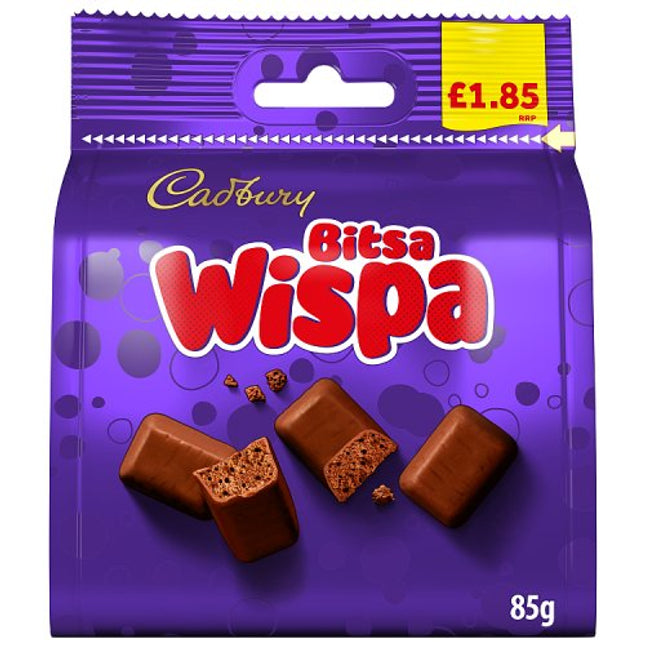 Cadbury Bitsa Wispa Chocolate Bag 85g £1.85