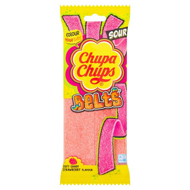 Chupa Chups Strawberry Belts 90g