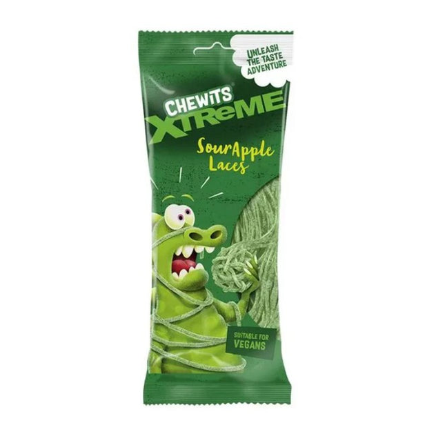 Chewits Sour Apple Laces 160g