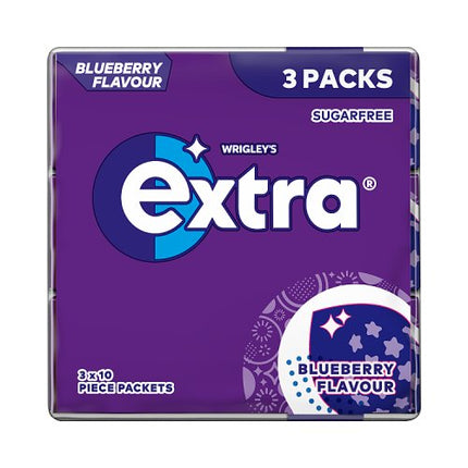 Wrigley's Extra Blueberry 3 Packs