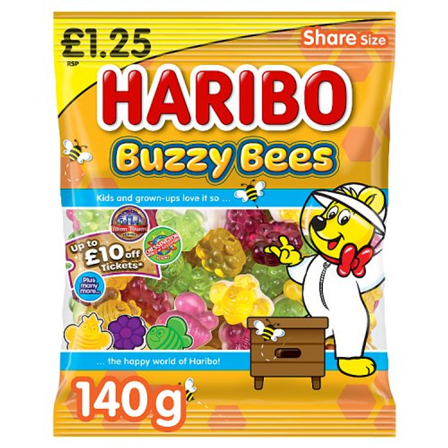 Haribo Buzzy Bees Sharing Bag 140g £1.25