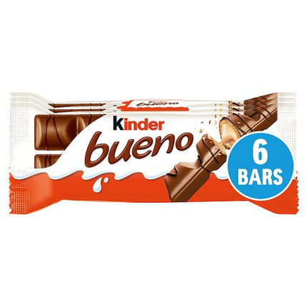 Kinder Bueno Milk and Hazelnuts 3 Pack 43g (129g)