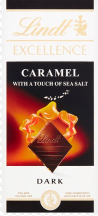 Lindt Excellence Caramel & Sea Salt 100g