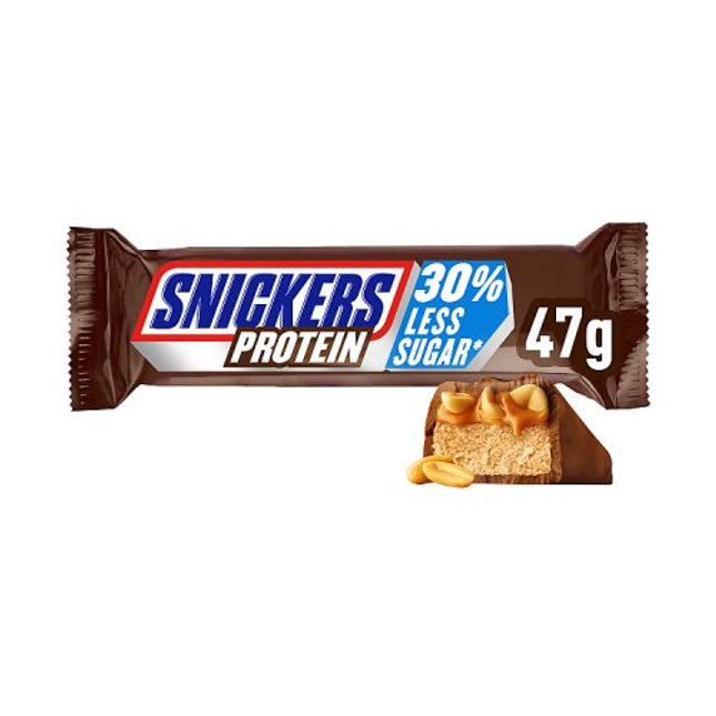 Snickers Protein Peanut & Caramel Milk Chocolate Bar 47g