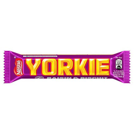 Yorkie Raisin & Biscuit Milk Chocolate Bar 44g