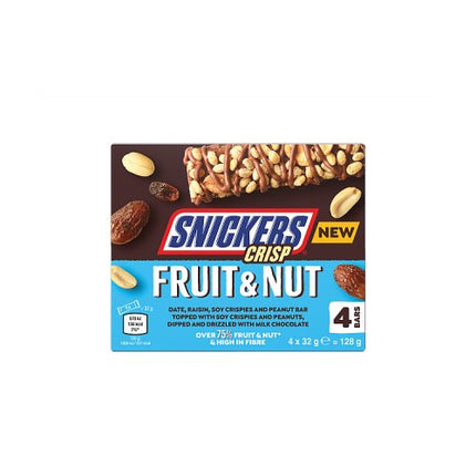 Snickers Crisp Triple Treat 4 Pack 128g