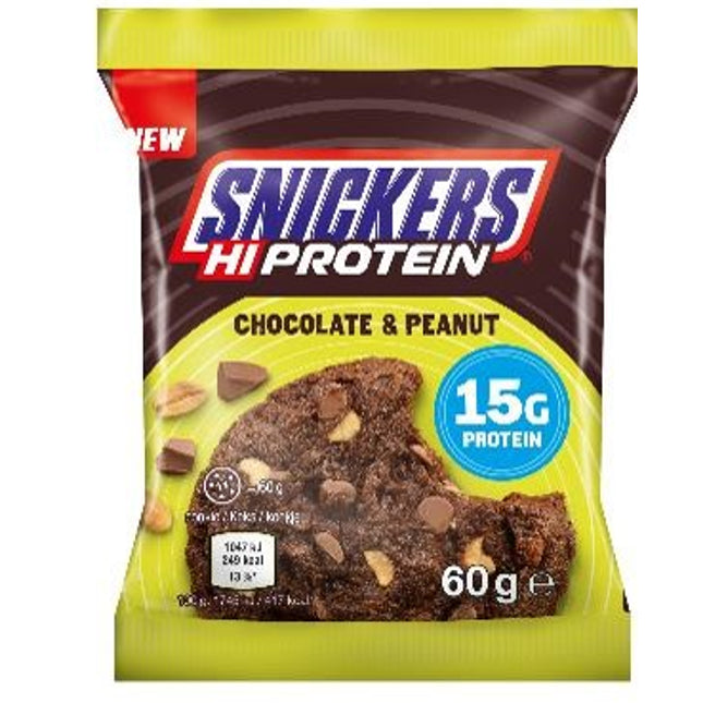 Snickers HiProtein Chocolate & Peanut Cookie 60g