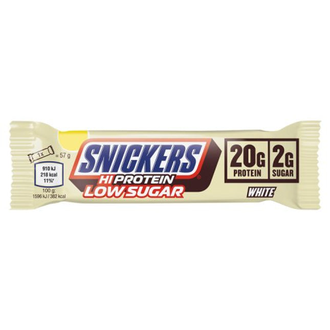 Snickers White Low Sugar HiProtein Bar 57g
