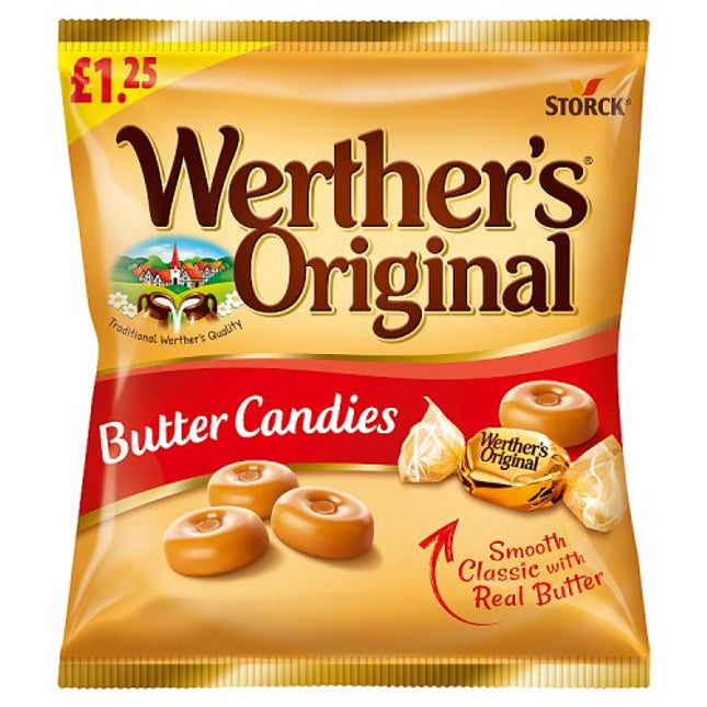 Werthers Original Butter Candies Bag 110g £1.25