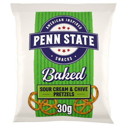 Penn State Sour Cream & Chive Pretzels 30g