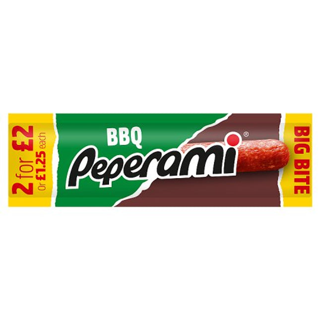 Peperami BBQ 28g ÂŁ1.25 (2 for ÂŁ2)