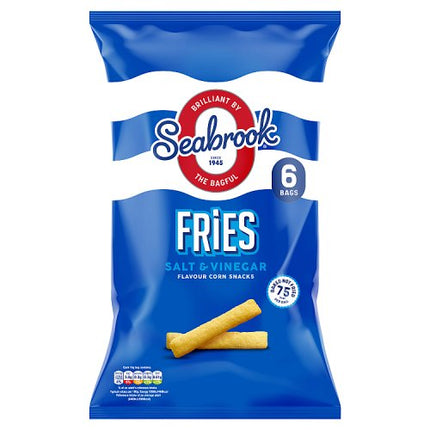 Seabrook Fries Salt & Vinegar 6x16g