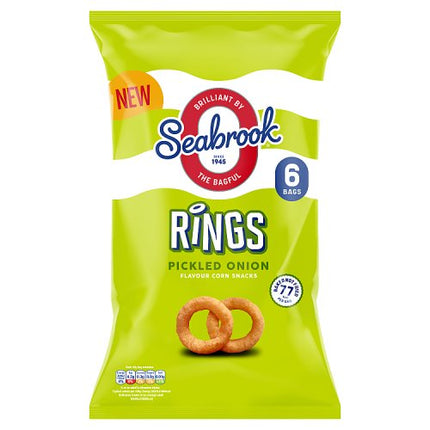 Seabrook Rings Pickled Onion 6x16g