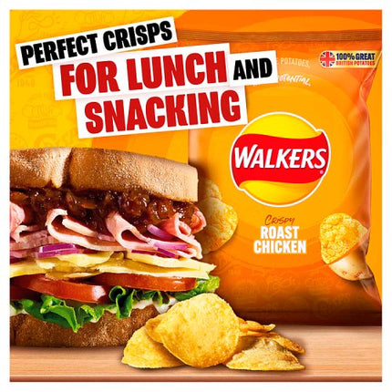 Walkers Roast Chicken Crisps 32.5g