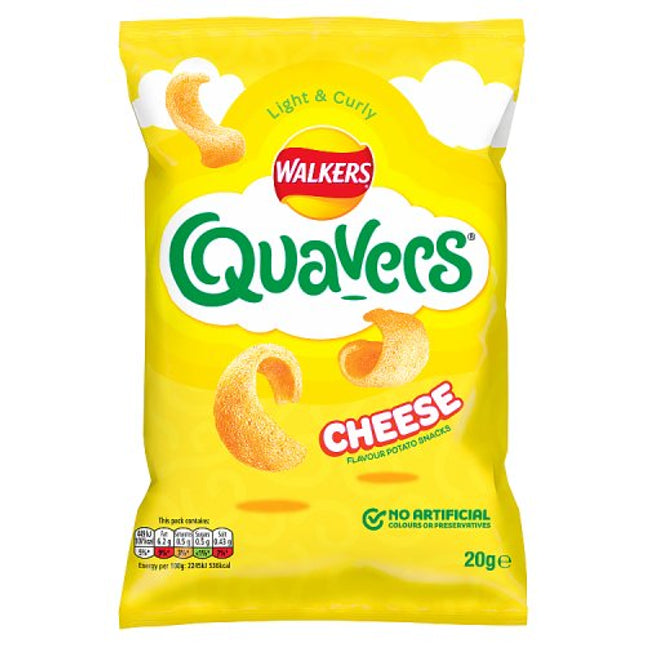 Walkers Quavers Cheese Snacks 20g