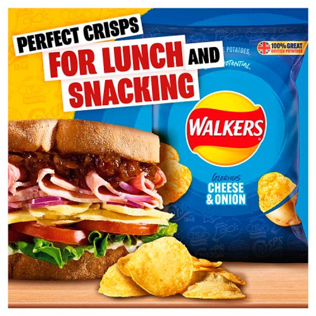 Walkers Cheese & Onion Grab Bag 45g
