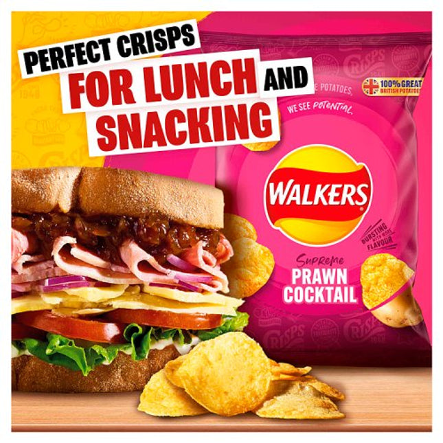 Walkers Prawn Cocktail Grab Bag 45g