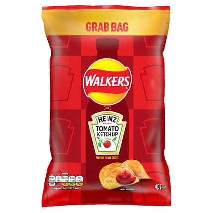 Walkers Heinz Tomato Ketchup 45g
