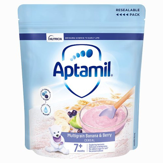 Aptamil Multigrain Banana & Berry Cereal 7+ Months 200g