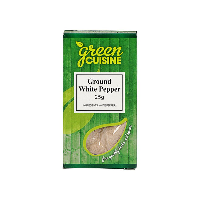 Green Cuisine Ground White Pepper 25g