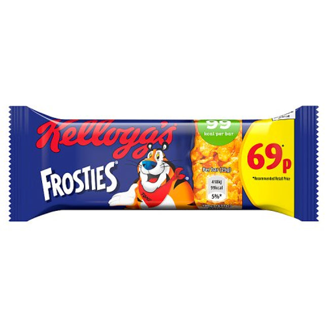 Kellogg's Frosties Cereal Bar 25g 69p