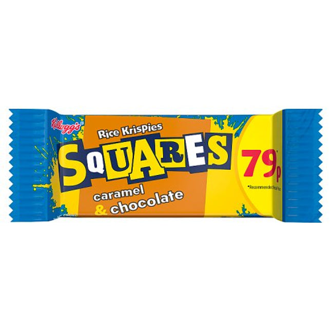 Kellogg's Rice Krispies Squares Caramel & Chocolate 36g 79p