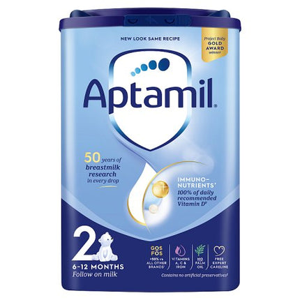 Aptamil Stage 2 Follow On Milk Powder 6-12 Months 800g