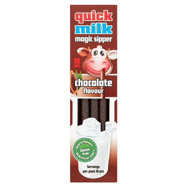 Quick Milk Chocolate Magic Sipper Straws 13x6g