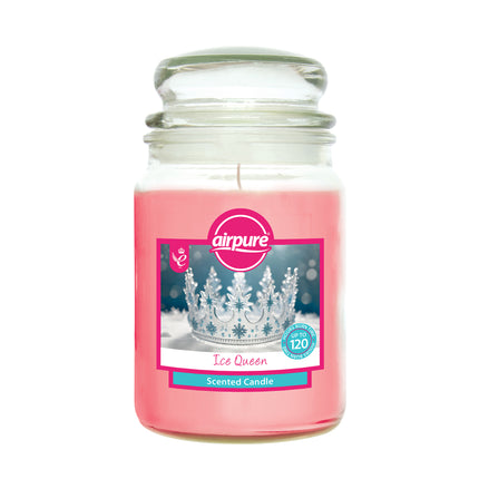 Airpure 18oz Jar Candle Ice Queen 510g
